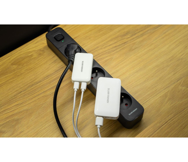SILVER MONKEY Listwa antyprzepięciowa 5 gniazd 16A/230V 1,5m czarna - 1301051 - zdjęcie 4